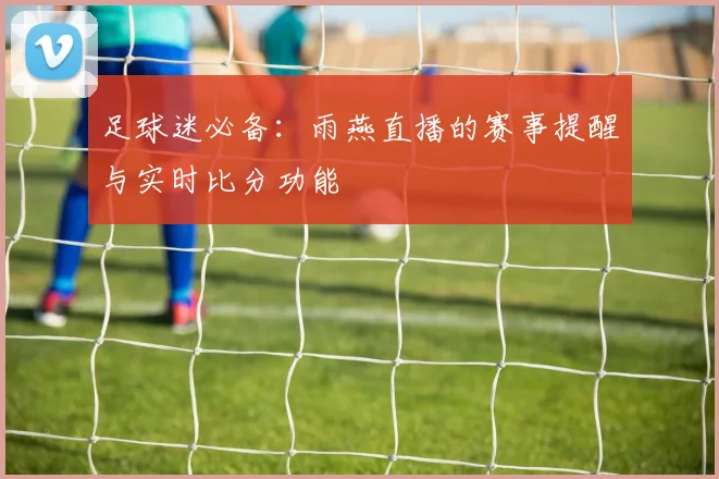 足球迷必备：雨燕直播的赛事提醒与实时比分功能